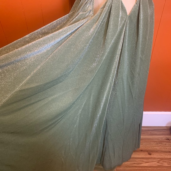 Tarik Ediz Vivid Nilgreen Prom Dress Bridesmaid Party Pagent - Picture 10 of 16